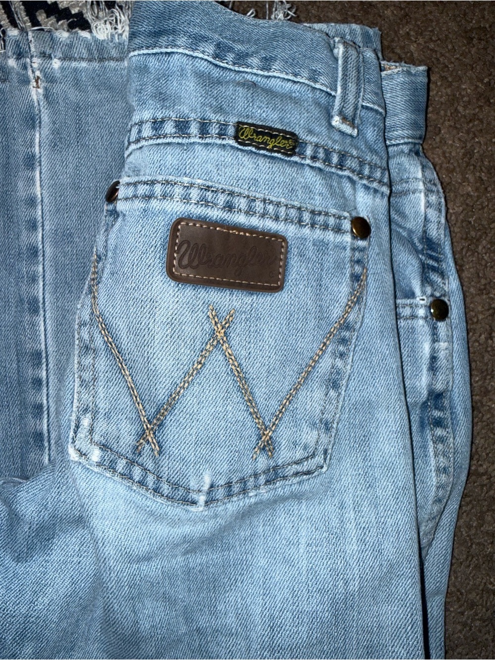 Wrangler Light Blue Relaxed Fit boys Jeans